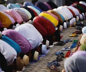 yapboz Müslümanların dua